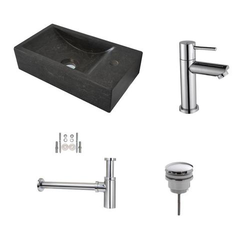 Sani Royal Fonteinset Hardstenen Recto met Kraan,, Tuin en Terras, Waterpartijen en Fonteinen