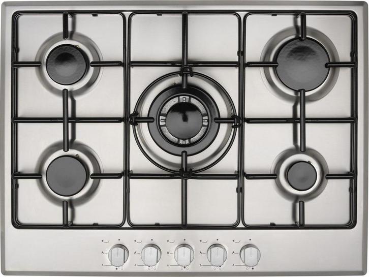 Everglades EVBI851 - Inbouw Gaskookplaat - 5 Pits met, Witgoed en Apparatuur, Fornuizen, Zo goed als nieuw, Verzenden