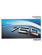 1988 VOLVO 760 INSTRUCTIEBOEKJE DUITS