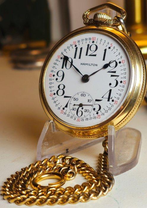 Hamilton - 17 jewels Lancaster - 905256 - 1900-1949, Sieraden, Tassen en Uiterlijk, Horloges | Heren