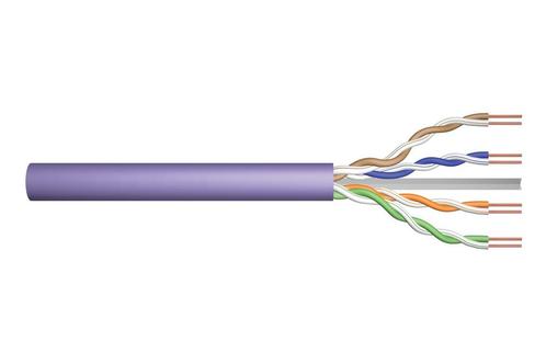 UTP CAT6 stug 305M 100% koper paars (netwerkkabel op rol), Computers en Software, Pc- en Netwerkkabels, Nieuw, Ophalen of Verzenden