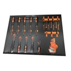 Benson Demonteerbare gereedschapstrolley - 3 laden - 73-d..., Auto diversen, Autogereedschap, Ophalen of Verzenden, Nieuw