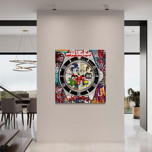 Moabit - Uncle Scrooge Tipping It- Rolex Mania XL, Antiek en Kunst, Kunst | Schilderijen | Modern
