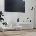 vidaXL Tv-meubel 180x30x43 cm bewerkt hout wit, Huis en Inrichting, Kasten | Televisiemeubels, Verzenden, 150 tot 200 cm, Nieuw