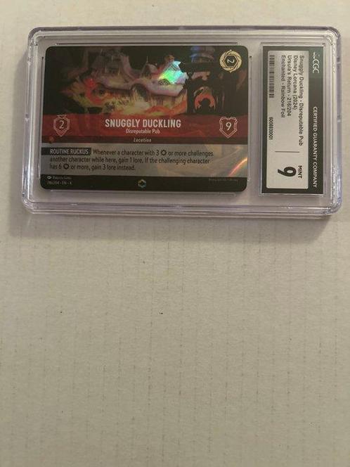 Disney Graded card - Lorcana - CGC 9, Verzamelen, Overige Verzamelen