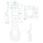 ProPlus Sjoroog - Opbouw - Maximale belasting 800 kg - 90..., Ophalen of Verzenden, Nieuw