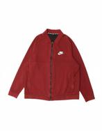 NIKE Mens Tracksuit Top Jacket XL Maroon Cotton, Verzenden, Nieuw