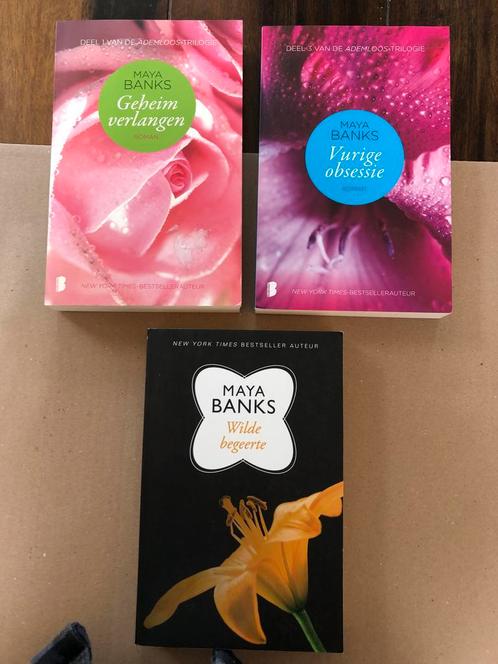 Maya Banks - 3 Paperbacks - Erotiek - Passie - Romantiek, Boeken, Romans, Zo goed als nieuw, Ophalen of Verzenden