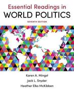 Essential Readings in World Politics, 9780393664614, Verzenden, Zo goed als nieuw, Studieboeken