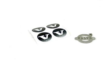 Naafdop stickerset zwart klein beschikbaar voor biedingen