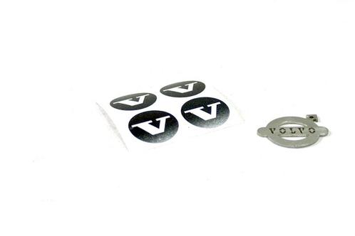 Naafdop stickerset zwart klein, Auto-onderdelen, Banden en Velgen, Ophalen of Verzenden