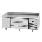 GGM Gastro | Pizzakoeltafel Premium PLUS - 1980x700mm - met, Verzenden, Nieuw in verpakking