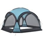 [pro.tec] Paviljoen Grästorp met LED-verlichting 345x345x247, Verzenden, Nieuw