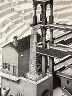 M.C. Escher (1898-1972) - Waterfall (1961), Antiek en Kunst
