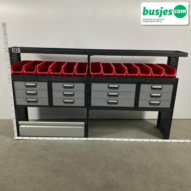 Modul bedrijfswagen inrichting 2190x490x1270mm (2837), Auto diversen, Overige Auto diversen, Ophalen of Verzenden
