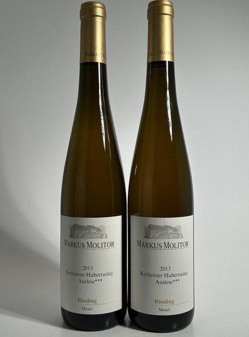 2013 Markus Molitor - Kinheimer Hubertuslay Auslese*** -, Verzamelen, Wijnen