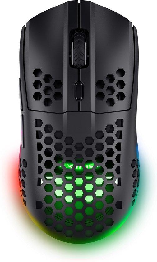 Trust GXT929 Helox - Draadloze Gaming Muis - Ultra licht -, Computers en Software, Muizen, Verzenden