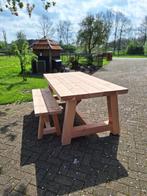 Voorraad robuuste tuintafel douglashout 195x97x76cm, Tuin en Terras, Tuintafels, Nieuw, Rechthoekig, Hout