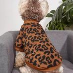 Teddy Fleece Hondentrui Leopard Bruin (Truien), Dieren en Toebehoren, Ophalen of Verzenden, Nieuw, Hondenvest