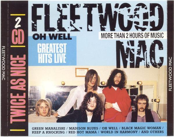 cd - Fleetwood Mac - Oh Well (Greatest Hits Live), Cd's en Dvd's, Cd's | Overige Cd's, Zo goed als nieuw, Verzenden