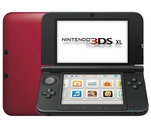 Nintendo 3DS XL Console - Zwart/Rood (LEES BESCHRIJVING), Spelcomputers en Games, Spelcomputers | Nintendo 2DS en 3DS, Zo goed als nieuw