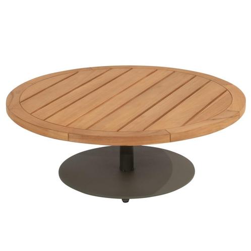 Volta lounge tuintafel met middenpoot 80xH30 cm aluminium, Tuin en Terras, Tuintafels, Nieuw, Ophalen of Verzenden