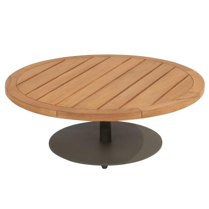 Volta lounge tuintafel met middenpoot 80xH30 cm aluminium, Tuin en Terras, Tuintafels, Nieuw, Ophalen of Verzenden