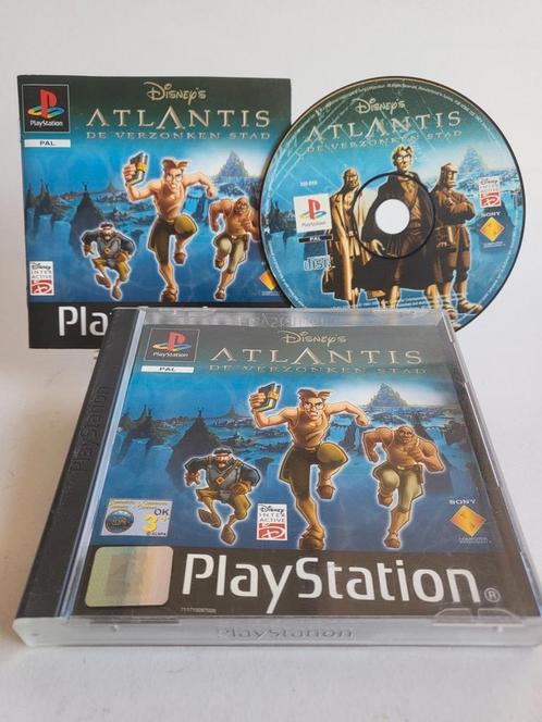 Disneys Atlantis, de Verzonken Stad Playstation 1, Spelcomputers en Games, Games | Sony PlayStation 1, Ophalen of Verzenden