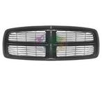 DODGE RAM, PICK-UP, 2002-2005 - GRILLE, zwart, chrome, Auto-onderdelen, Verzenden, Nieuw, Dodge