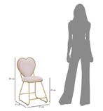 HART STOEL CM 37X47X80, Huis en Inrichting, Stoelen, Ophalen of Verzenden, Nieuw