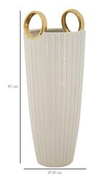 VAAS SHOPPING CM Ø 18X45, Huis en Inrichting, Woonaccessoires | Vazen, Ophalen of Verzenden, Nieuw