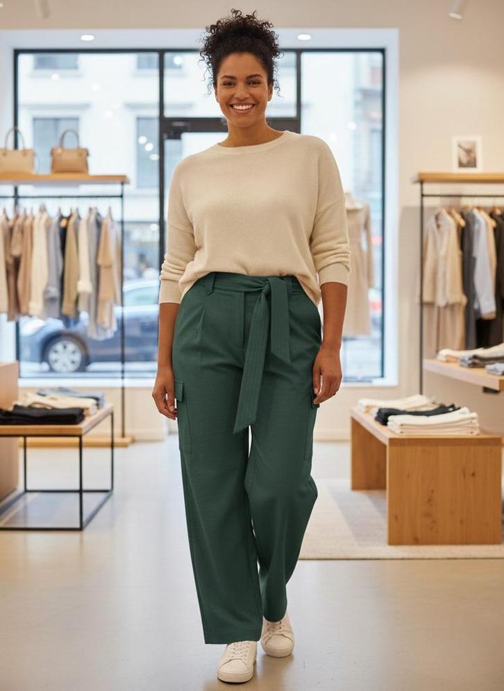 YESTA broek Sare Maat:, Kleding | Dames, Broeken en Pantalons, Overige kleuren, Nieuw, Verzenden