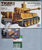 Tamiya 35227 Tiger I Afrika 1:35 + OPTIES!, Hobby en Vrije tijd, Modelbouw | Auto's en Voertuigen, Verzenden, Nieuw, Tamiya