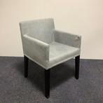 Tweedehands complete set van 6 x eetkamer fauteuil, grijs -, Huis en Inrichting, Fauteuils, Ophalen of Verzenden, Gebruikt, Stof