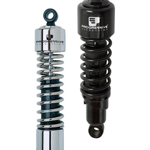 Progressive Harley 412 Series Shocks 13.0in - Black -, Auto diversen, Tuning en Styling, Ophalen of Verzenden