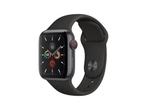 Apple Watch Series 5 44mm Cellular (Simlockvrij) - Space, Verzenden, Zo goed als nieuw