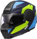 LS2FF902ScopeIIDuriaBlauwH-VisGeel06Systeemhelm, Motoren, Systeemhelm, Verzenden, XXL, Nieuw met kaartje