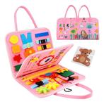 Eco Toys Roze Busy Board Activiteitenboek HC676206, Verzenden, Nieuw
