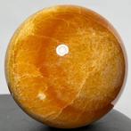 Orange Calcite Sphere extra Quality Bol - Hoogte: 12.51 cm -