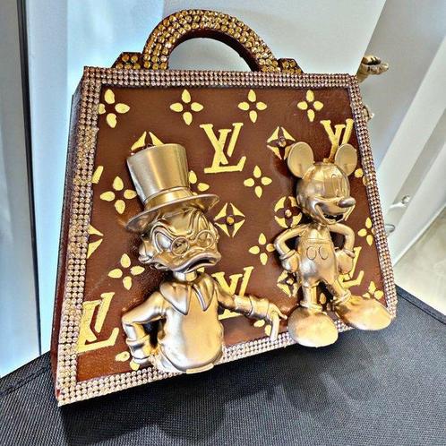 soul.arta - Mickey Scrooge & Louis Vuitton, Antiek en Kunst, Kunst | Designobjecten