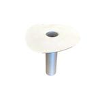 ALU MO + flens Ø 80 mm+L=300 mm+RF Witte EPDM 1,52 mm, Ophalen of Verzenden, Nieuw, Overige materialen, Overige typen