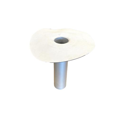 ALU MO + flens Ø 80 mm+L=300 mm+RF Witte EPDM 1,52 mm, Doe-het-zelf en Verbouw, Dakpannen en Dakbedekking, Overige typen, Nieuw