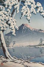 Fuji no Yukibare (Tagonoura) (Clearing after a Snowfall on