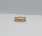 Ring - 19.2 kt. Geel goud - 0.08ct. tw. Diamant (Natuurlijk), Sieraden, Tassen en Uiterlijk, Ringen, Nieuw