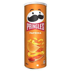 Chips pringles paprika 165gr | Koker a 165 gram | 19 stuks, Zakelijke goederen, Kantoor en Winkelinrichting | Winkel en Inventaris