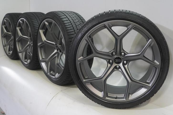 Audi RS6 RS7 22 inch velgen Continental Winterbanden Origine, Auto-onderdelen, Banden en Velgen, Velg(en), Gebruikt, Overige maten