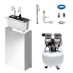 GGM Gastro | Lepelspoelbak met geïntegreerde | PSDPSKL, Verzenden, Nieuw