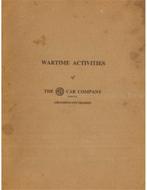 WARTIME ACTIVITIES OF THE MG CAR COMPANY, Nieuw, Author