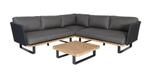 Hoek Loungeset Massarosa Acacia Aluminium Donkergrijs The, Tuin en Terras, Verzenden, Nieuw