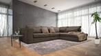 Hoekbank Blaricum - hoekbanken - Bruin, Nieuw, 150 cm of meer, Stof, 250 tot 300 cm